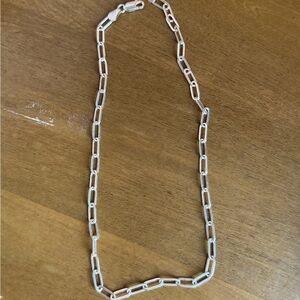 Sterling silver Elegant Silver Chain Necklace